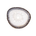 Agate plates with hole