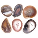 Petite plaque d'agate naturelle épaisse