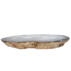 Large Coarse Cut Natural Agate Plate