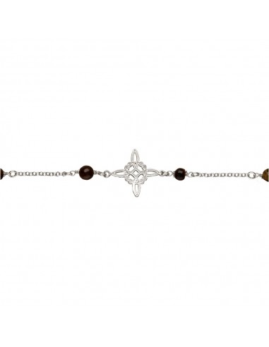 Pulsera Nudo de Bruja con Ojo de...