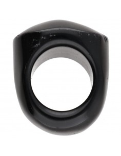 Obsidian Thick Ring 2