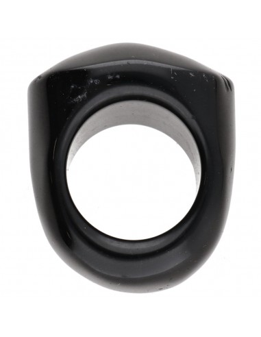 Anello spesso di ossidiana