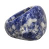 Bague en sodalite épaisse