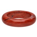 Anel de jaspe vermelho