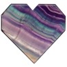 Coração de fluorite
