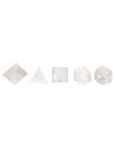 Large Quartz Platonic...