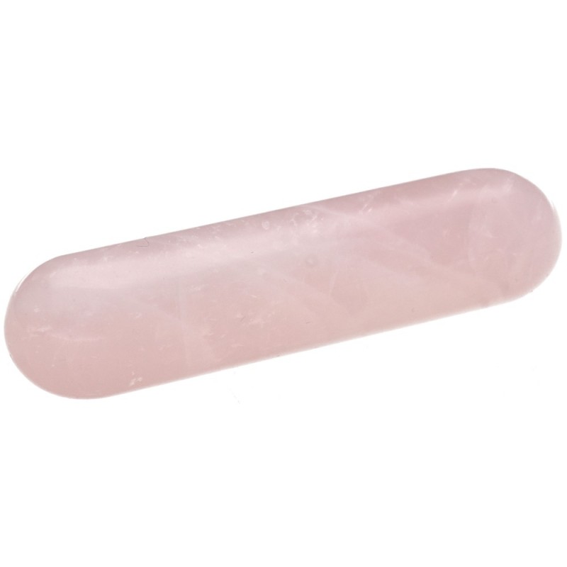 Massaggiatore Doppio in Quarzo Rosa Piccolo