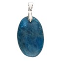 Apatite cabochon pendant