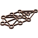 Base d'autel kabbalistique de l'arbre de vie 11cm