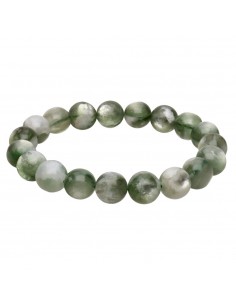 10mm Green Lepidolite Bracelet