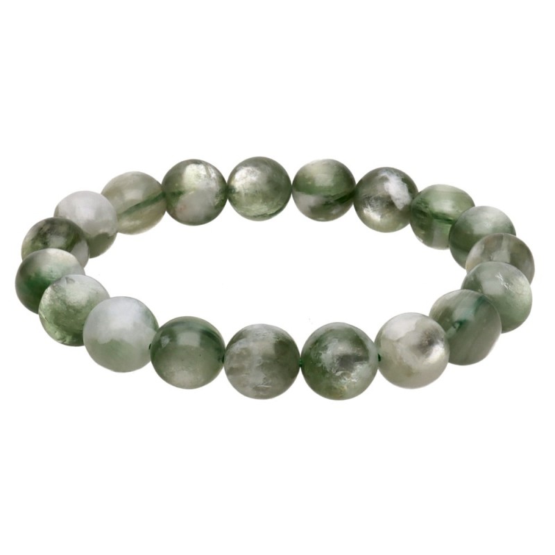 Bracciale in Lepidolite Verde 10mm