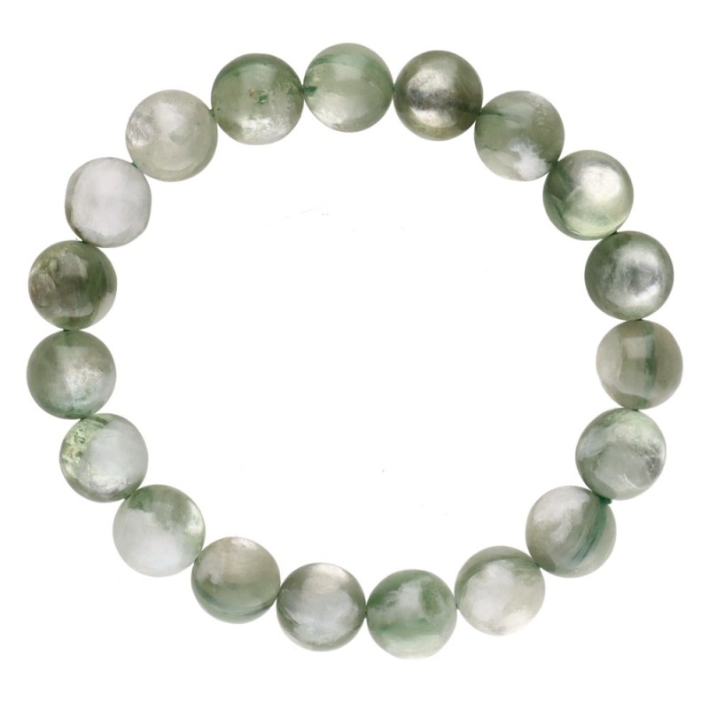 Bracciale in Lepidolite Verde 10mm