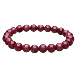 Bracciale di Rubino 8mm