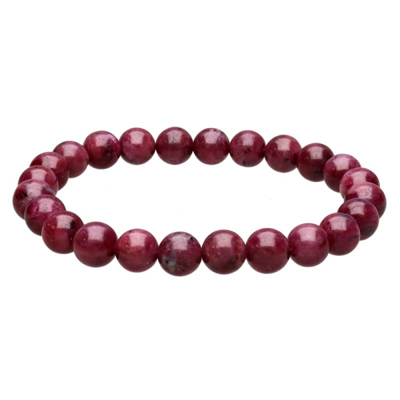 Bracciale di Rubino 8mm