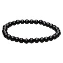 Bracelet de Jade noir 6mm