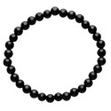 Bracelet de Jade noir 6mm