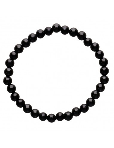 Pulseira de Jade Preto 6mm