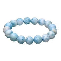 Bracciale in Larimar 12mm