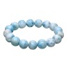 Bracciale in Larimar 12mm
