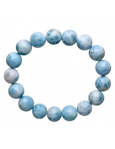 Bracelet de Larimar 12mm 2