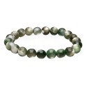 8mm Green Lepidolite Bracelet