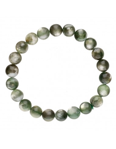 Pulsera di Mica Lepidolita Verde 8mm