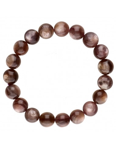Pulsera de Lepidolita Marrón 10mm