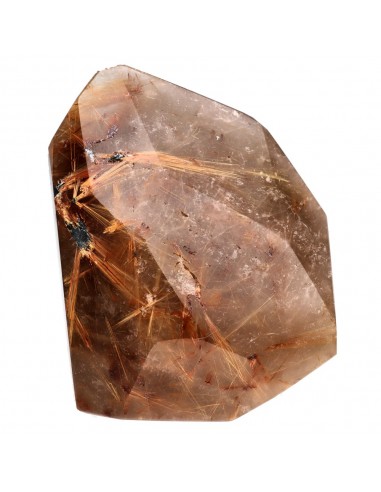 Quartz Rutilé Fumé Poli (CR26)