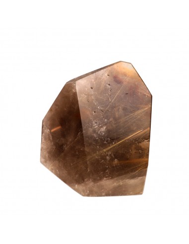 Polished Smoky Rutilated Quartz (CR26)