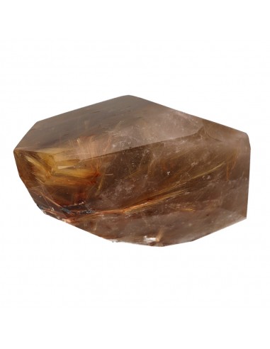 Quartz Rutilé Fumé Poli (CR26)