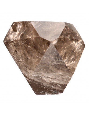 Polished Smoky Rutilated Quartz (CR27)