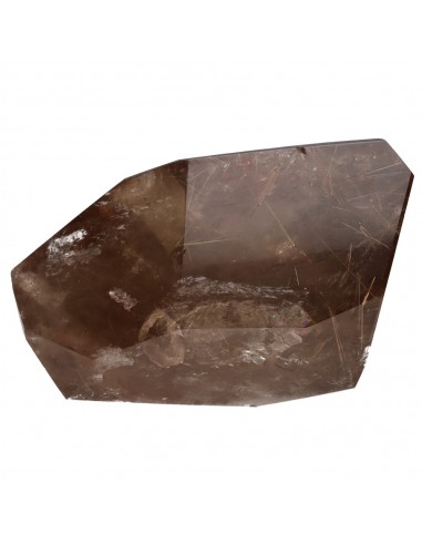 Quartz Rutilé Fumé Poli (CR28)