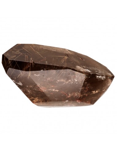 Polished Smoky Rutilated Quartz (CR28)