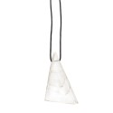 Pendentif en quartz avec corde aléatoire