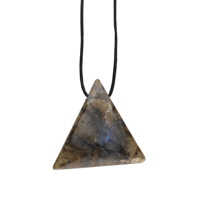 Collana di Labradorite con Corda Casuale