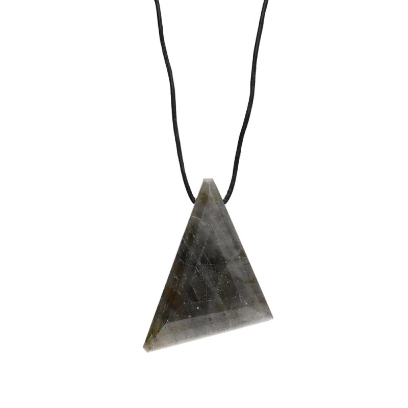 Collana di Labradorite con Corda Casuale