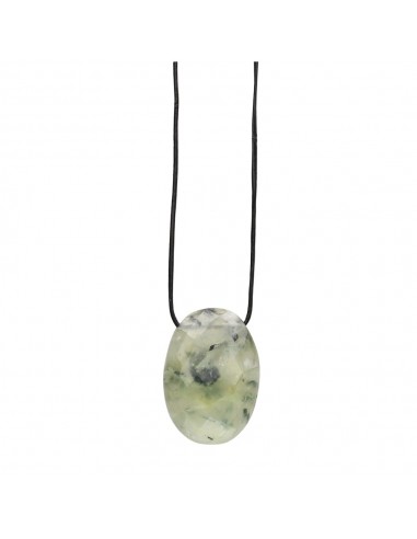 Colgante di Prehnite con Cuerda...