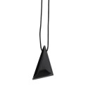 Onyx Pendant with Random Rope