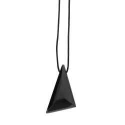 Collana in Onice con Corda Casuale