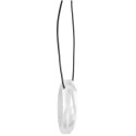 Quartz Pendant with Random Rope