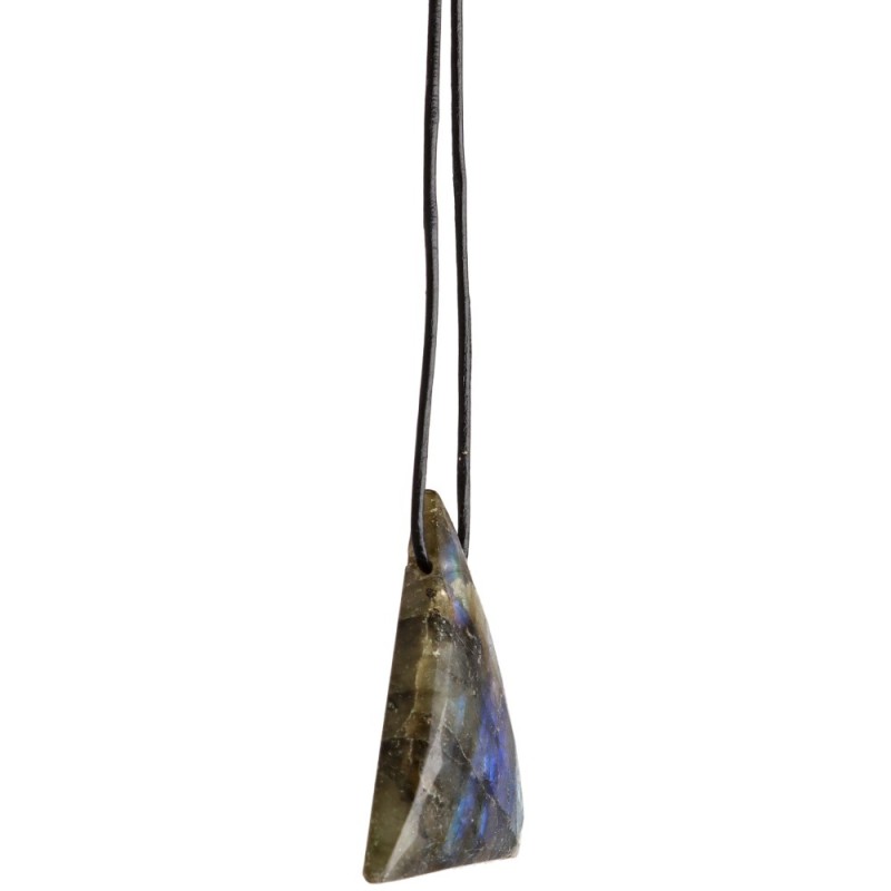 Collana di Labradorite con Corda Casuale