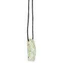 Prehnite Pendant with Random Rope