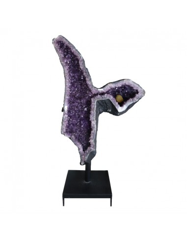 Coppia di geode di ametista PA986