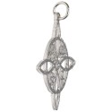Witch's Knot Pendant with Symbology in 925 Sterling Silver