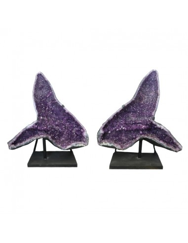 Pair of Amethyst Geodes P22