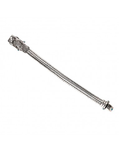 Pulsera Dragón en Plata de Ley 925 (27J)