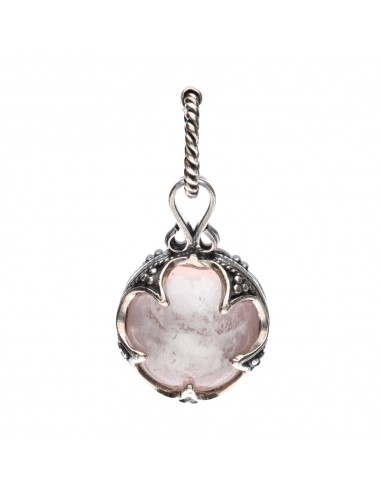 Pendentif en argent 925 en quartz...