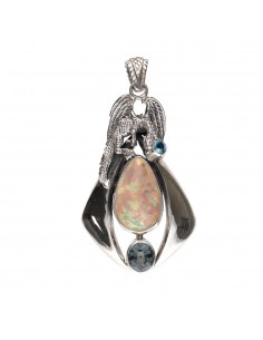 Dragon Skin Opal Pendant...