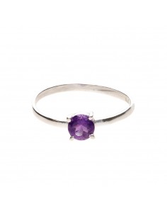 Bague circulaire en argent...