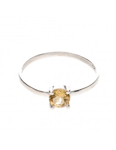Anello di citrino riscaldato, piccolo...